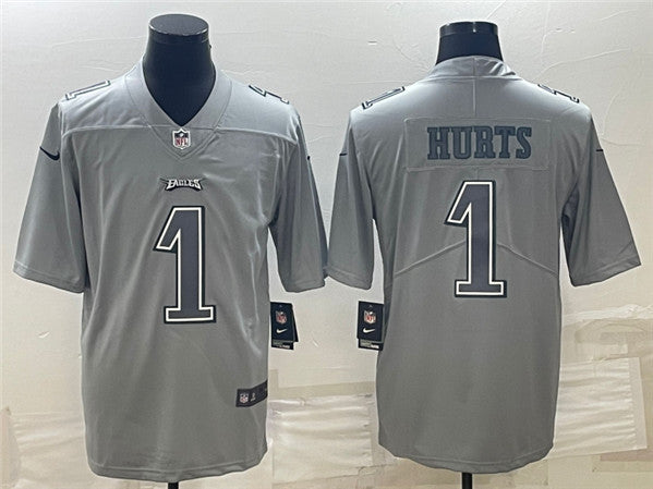 Jalen Hurts Philadelphia Eagles gray Fashion jersey