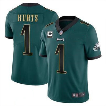 Jalen Hurts Philadelphia Eagles green Vapor jersey