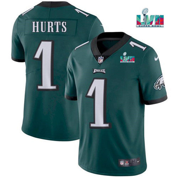 Jalen Hurts Philadelphia Eagles green Vapor jersey