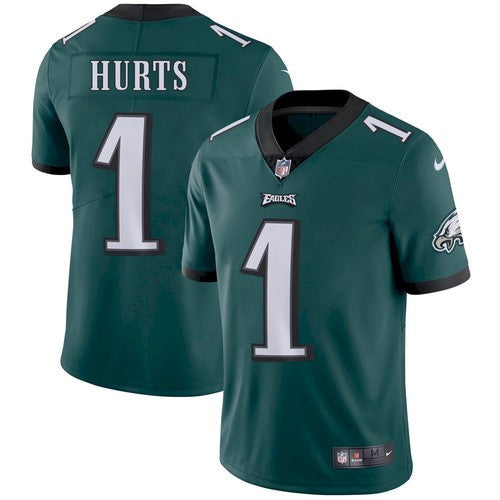 Jalen Hurts Philadelphia Eagles green Vapor jersey