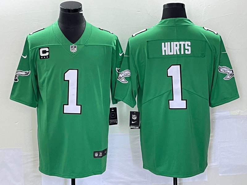 Jalen Hurts Philadelphia Eagles grey Fashion jersey