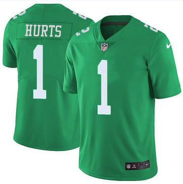 Jalen Hurts Philadelphia Eagles green Vapor jersey