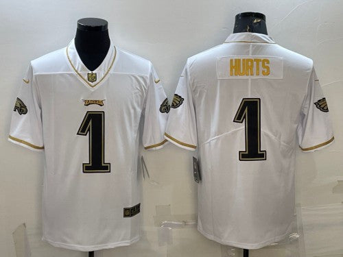 Jalen Hurts Philadelphia Eagles white Limited jersey