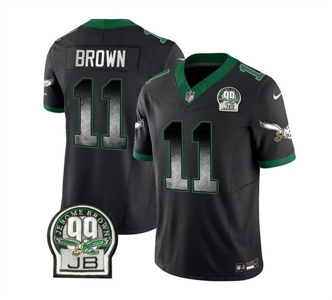 A. J Philadelphia Eagles brown Vapor jersey