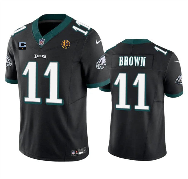 A. J Philadelphia Eagles brown Vapor jersey
