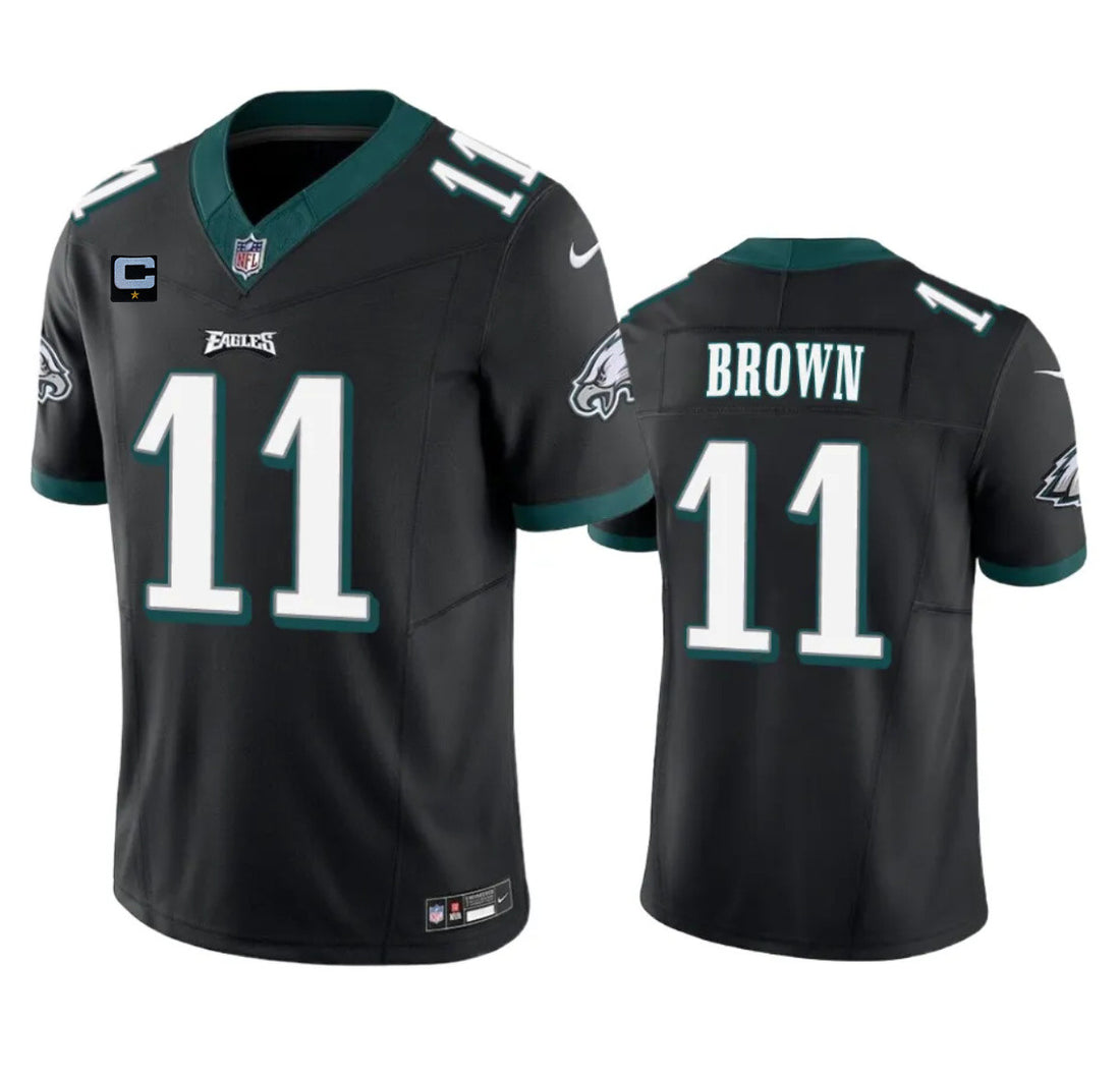 A. J Philadelphia Eagles brown Vapor jersey
