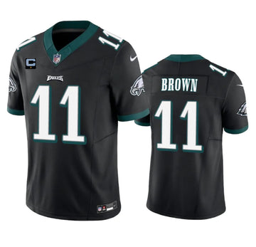 A. J Philadelphia Eagles brown Vapor jersey