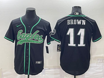 A. J Philadelphia Eagles brown jersey