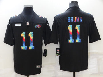 A. J Philadelphia Eagles brown Limited jersey