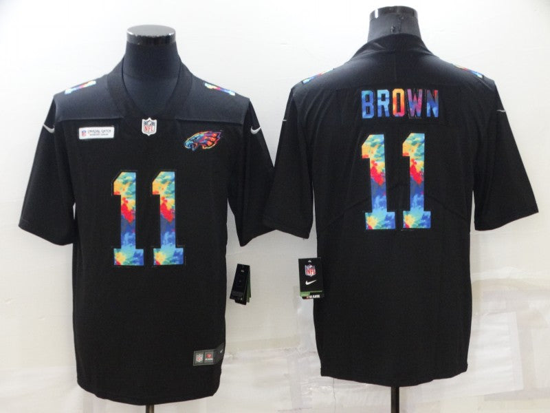 A. J Philadelphia Eagles brown Limited jersey
