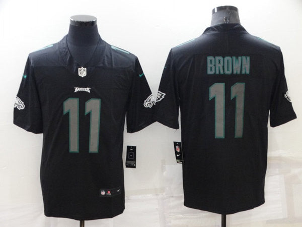 A. J Philadelphia Eagles brown Limited jersey