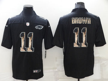 A. J Philadelphia Eagles brown Limited jersey