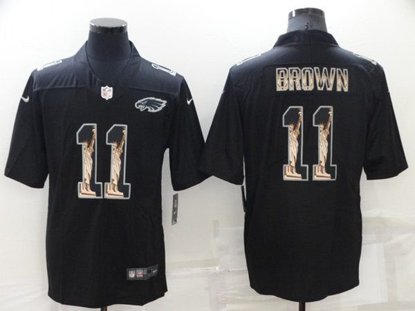 A. J Philadelphia Eagles brown Limited jersey