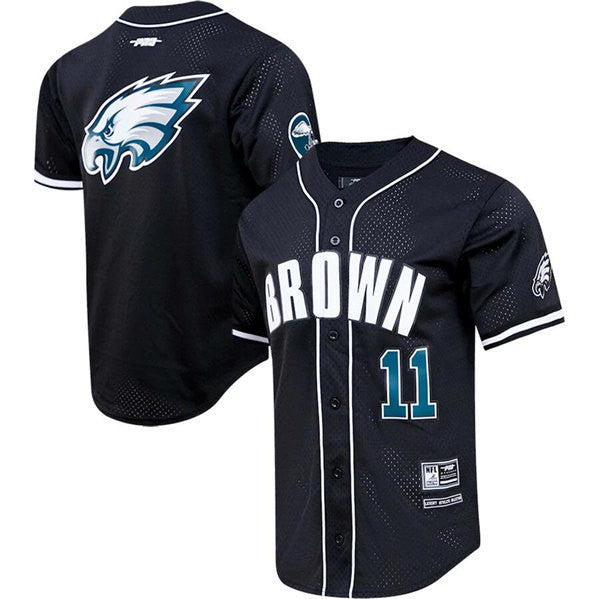 A. J Philadelphia Eagles brown jersey