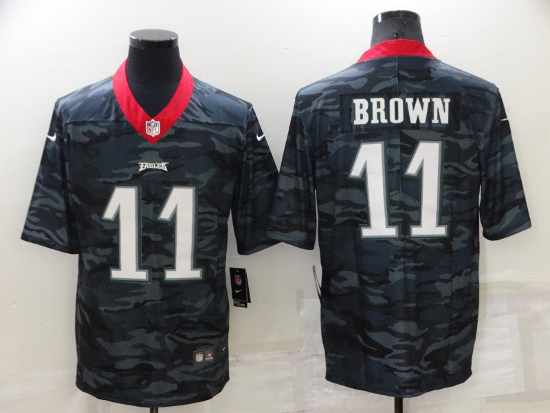 A. J Philadelphia Eagles brown Limited jersey