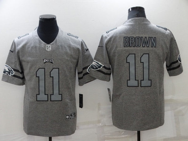A. J Philadelphia Eagles brown Limited jersey