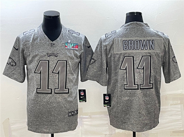 A. J Philadelphia Eagles brown jersey