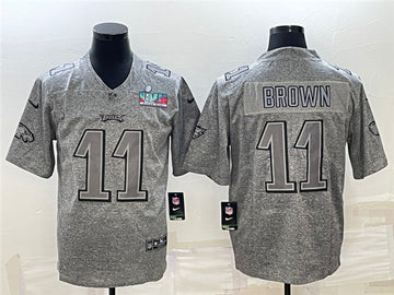A. J Philadelphia Eagles brown jersey