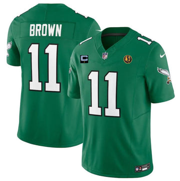 A. J Philadelphia Eagles brown Vapor jersey