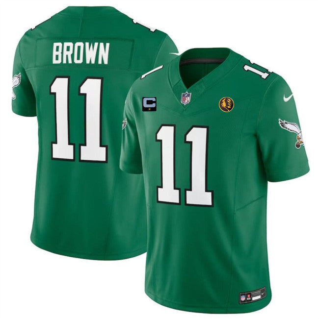 A. J Philadelphia Eagles brown Vapor jersey