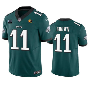 A. J Philadelphia Eagles brown Vapor jersey