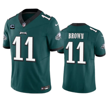 A. J Philadelphia Eagles brown Vapor jersey