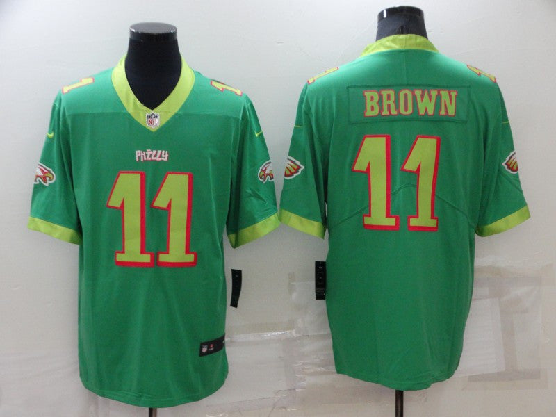 A. J Philadelphia Eagles brown Limited jersey