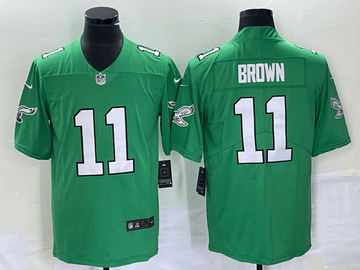 A. J Philadelphia Eagles brown jersey