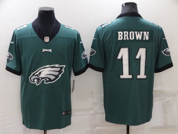 A. J Philadelphia Eagles brown Limited jersey