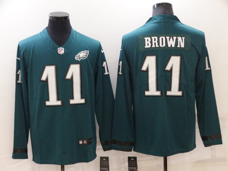 A. J Philadelphia Eagles brown Limited jersey
