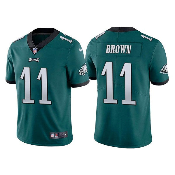 A. J Philadelphia Eagles brown Vapor jersey