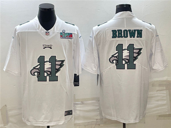A. J Philadelphia Eagles brown Limited jersey