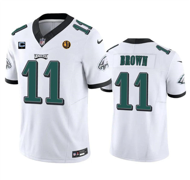 A. J Philadelphia Eagles brown Vapor jersey