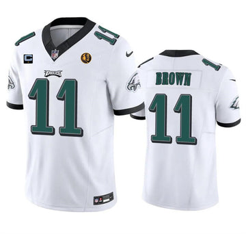 A. J Philadelphia Eagles brown Vapor jersey