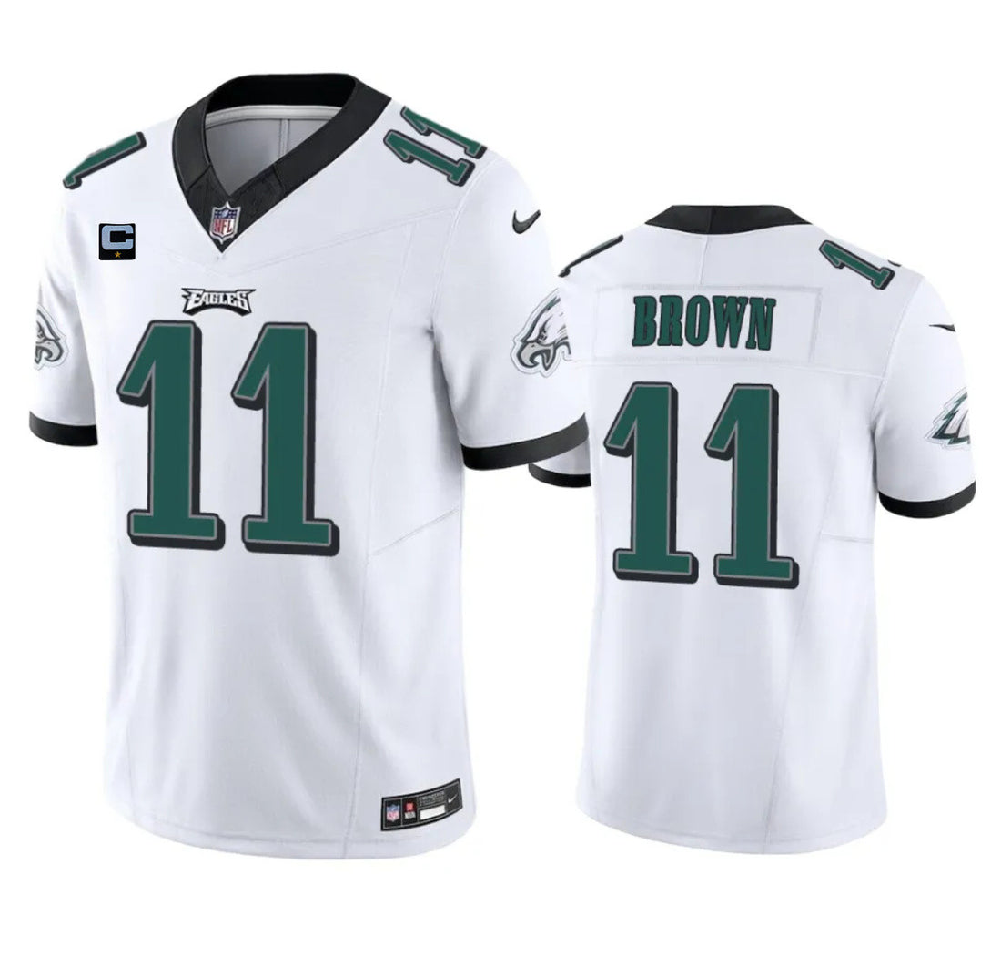 A. J Philadelphia Eagles brown Vapor jersey
