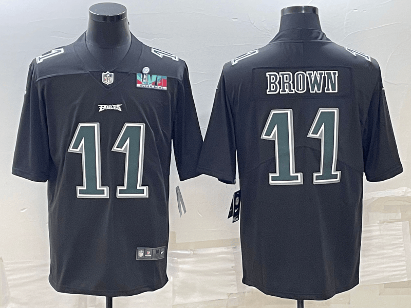 A.J. Brown Philadelphia Eagles black Vapor jersey