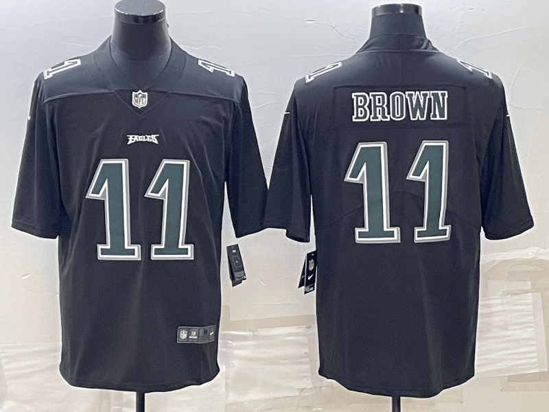 A.J. Brown Philadelphia Eagles black Vapor jersey