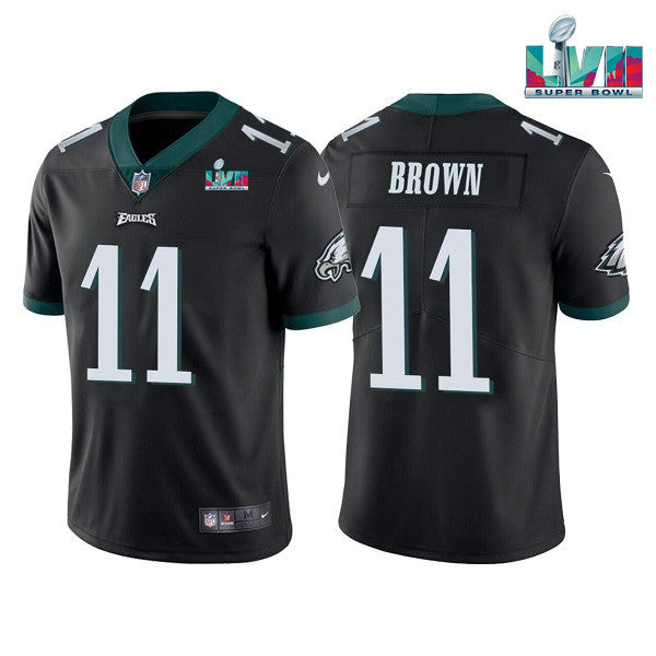A.J. Brown Philadelphia Eagles black Vapor jersey