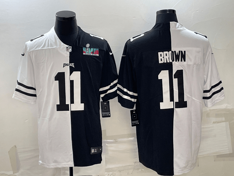 A.J. Brown Philadelphia Eagles black Limited jersey