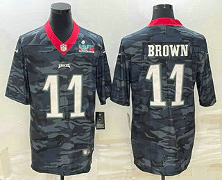 AJ Brown Philadelphia Eagles camo Limited jersey