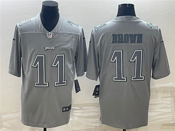 A.J. Brown Philadelphia Eagles gray Fashion jersey
