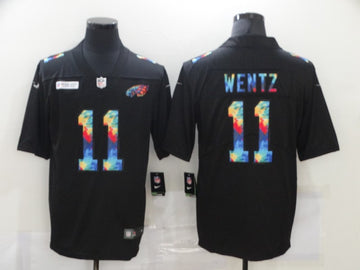 Carson Wentz Philadelphia Eagles black Limited jersey