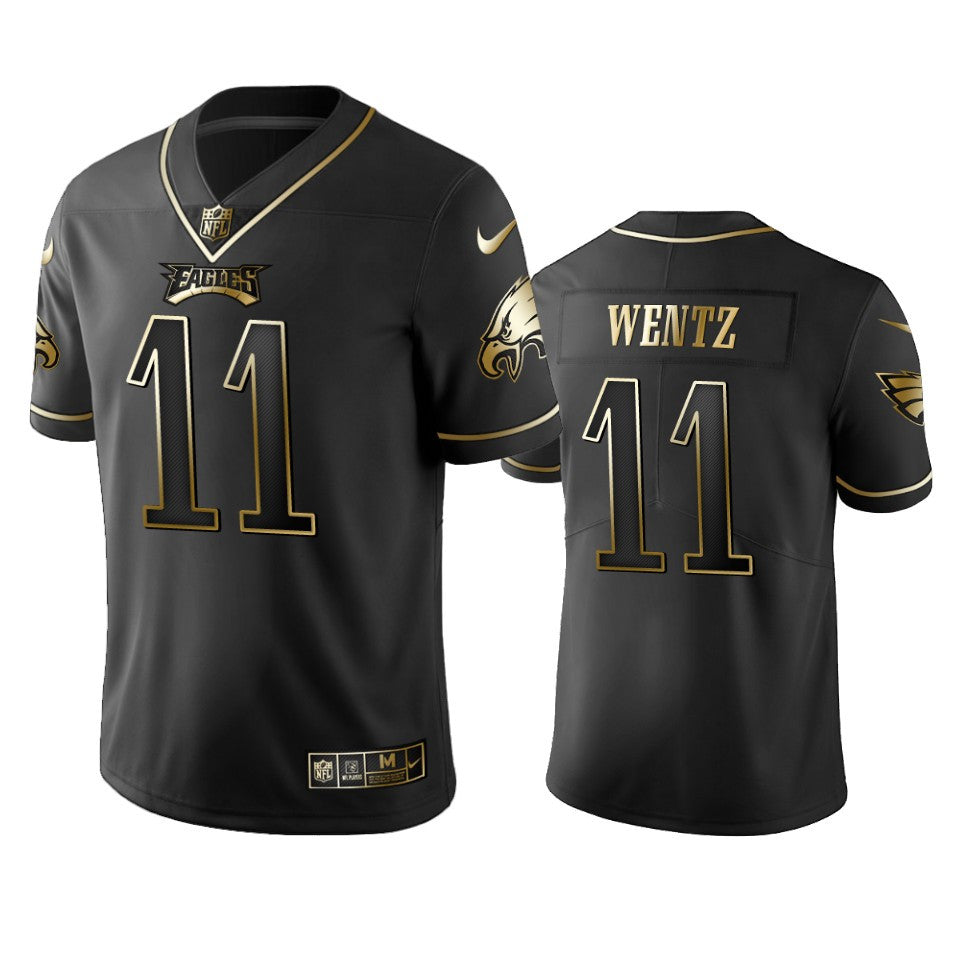 Carson Wentz Philadelphia Eagles black Limited jersey