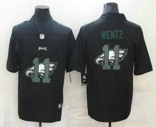 Carson Wentz Philadelphia Eagles black Vapor jersey