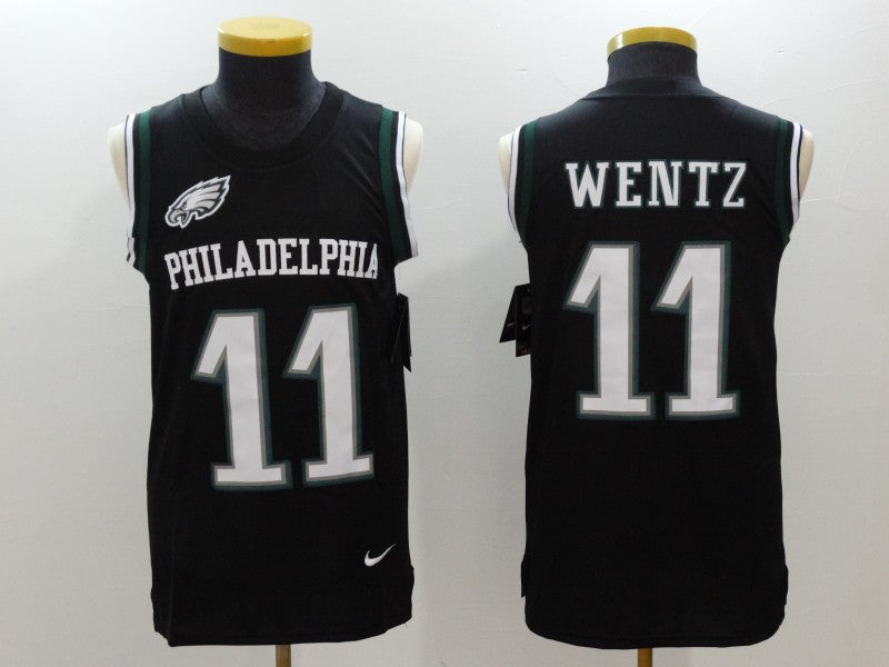 Carson Wentz Philadelphia Eagles black Limited jersey