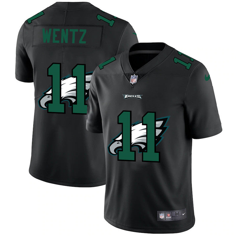 Carson Wentz Philadelphia Eagles black Limited jersey