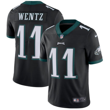 Carson Wentz Philadelphia Eagles black Vapor jersey