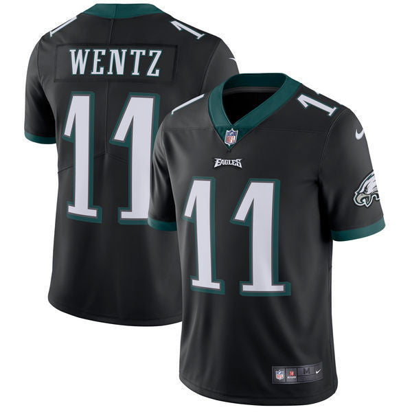Carson Wentz Philadelphia Eagles black Vapor jersey