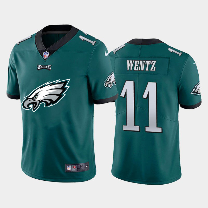 Carson Wentz Philadelphia Eagles green Limited jersey