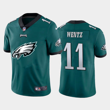 Carson Wentz Philadelphia Eagles green Limited jersey